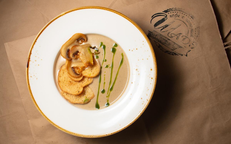 Грибной крем-суп