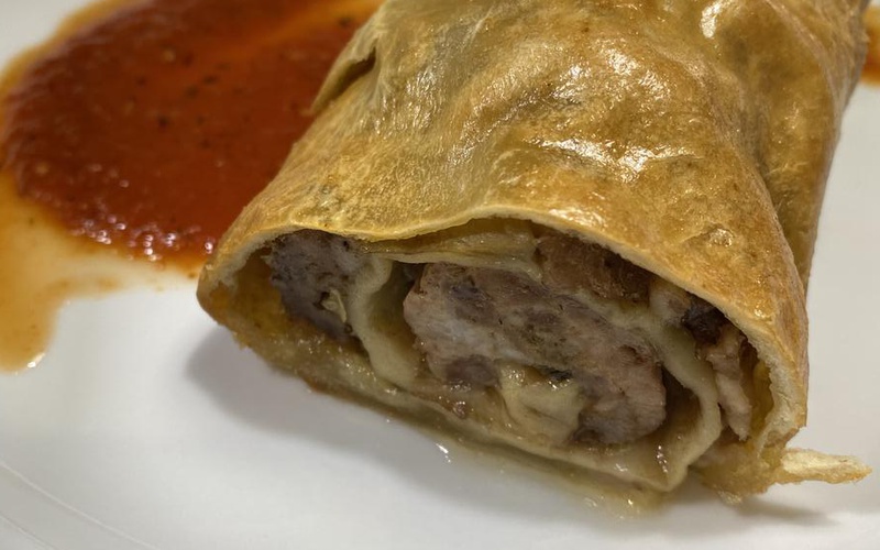 Штрудель мясной