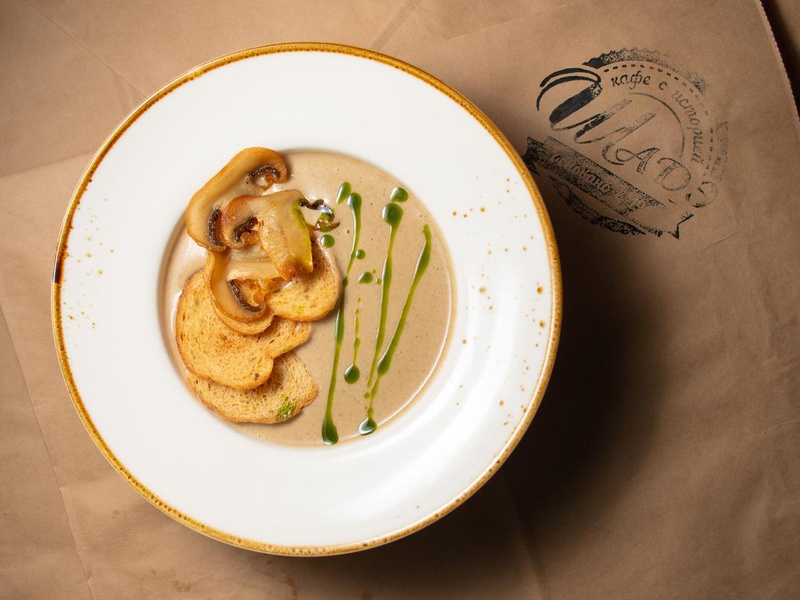 Грибной крем-суп